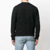 Off-White Herr Långärmad med alfabetmönster i svart, lös passform
