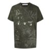 Off-White Herr SS21 Logo kortärmad grön T-shirt