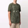 Off-White Herr SS21 Logo kortärmad grön T-shirt