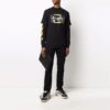 Off-White Herr SS21 Mönstrad kortärmad svart T-shirt