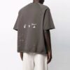 Off-White Herr SS21 Short Sleeve T-shirt i standardutförande, grå