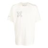 Off-White Herr SS22 Arrow Rundhalsad kortärmad vit T-shirt