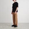 Off-White Herr SS22 Arrow Spray Painting Kortärmad T-shirt i lös passform Svart