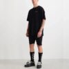 Off-White Herr SS22 Back Caravaggio kortärmad T-shirt i lös passform, svart