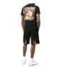 Off-White Herr SS22 Caravaggio Alfabettryck Rundhalsad Tröja Kortärmad Standardversion Svart