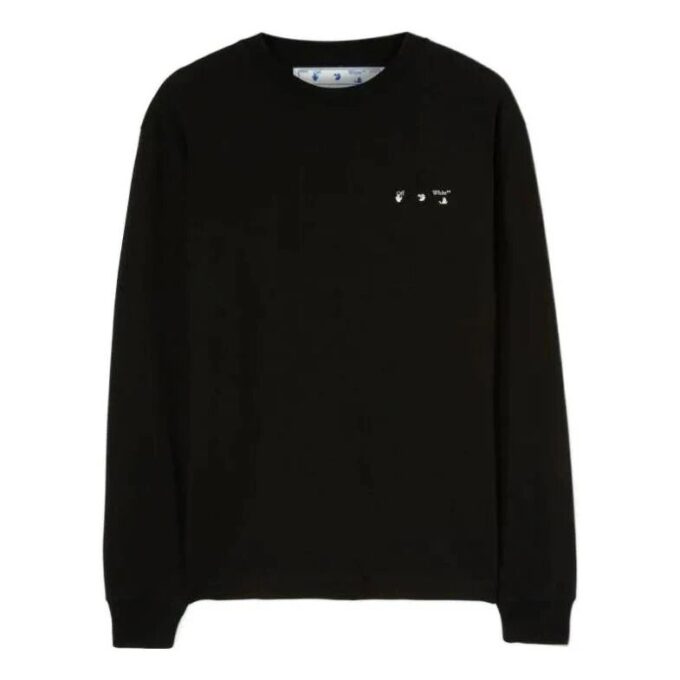 Off-White Herr SS22 Caravaggio Painting Rundhalsad Svart