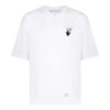 Off-White Herr SS22 Caravaggio pilmönster logotryck rund hals kortärmad vit T-shirt