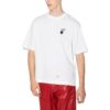 Off-White Herr SS22 Caravaggio pilmönster logotryck rund hals kortärmad vit T-shirt