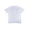 Off-White Herr SS22 enfärgad bomullströja med zebramönster, kortärmad, vit T-shirt