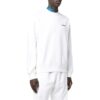 Off-White Herr SS22 enfärgad rundhalsad långärmad tröja i vitt