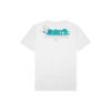 Off-White Herr SS22 T-shirt med alfabettryck, rund hals och korta Shorts, grå