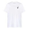 Off-White Herr SS22 T-shirt med Arrows-mönster, lös passform, korta ärmar, vit