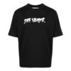 Off-White Herr SS22 T-shirt med kort ärm och tryckt alfabet i svart
