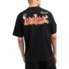 Off-White Herr SS22 T-shirt med kort ärm och tryckt alfabet i svart