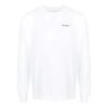 Off-White Herr SS22 T-shirt med logotryck, långärmad, vit