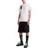 Off-White Herr SS22 Tryck på ryggen Rund hals Kortärmad Vit T-shirt