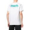 Off-White Herr T-shirt i enfärgat med logotryck, kortärmad, vit
