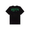 Off-White Herr-T-shirt med kort ärm i lös passform, svart, med broderat C/O VIRGIL ABLOH-tryck