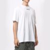 Off-White Herr-T-shirt med logotryck i vitt