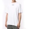 Off-White Herr-T-shirt med logotryck i vitt