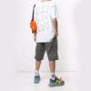 Off-White Herr-T-shirt med logotryck i vitt