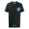 Off-White Herr-T-shirt med logotryck, kortärmad, svart Short
