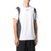 Off-White Herr-T-shirt med logotryck, kortärmad, vit Short