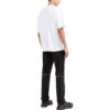 Off-White Herr-T-shirt med logotryck, rund hals och korta Shorts