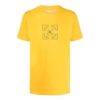 Off-White Herr-T-shirt med logotyp, gul