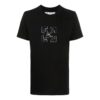 Off-White Herr-T-shirt med piltryck i svart