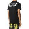 Off-White Herr-T-shirt med piltryck i svart