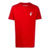 Off-White Herr-T-shirt med tryck i rött