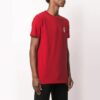 Off-White Herr-T-shirt med tryck i rött