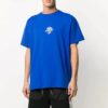 Off-White Herr-T-shirt med tryckt logotyp i blått