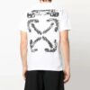 Off-White Herr x Teenage Engineering Crossover-logotryck kortärmad vit T-shirt