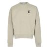 Off-White Herrtröja med logotyp och piltryck, rund hals och långa ärmar, khaki