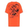 Off-White kortärmad T-shirt med tryck för män