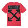 Off-White x Champion HERR Virgil Abloh Champion T-shirt Röd