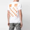 Off-White x MCA Crossover Mona Lisa-tryck Rundhalsad tröja Kortärmad Slim Fit-version Vit