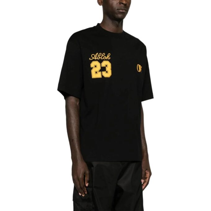 OW 23 Skate-logotryckad bomullst-shirt ”Black”