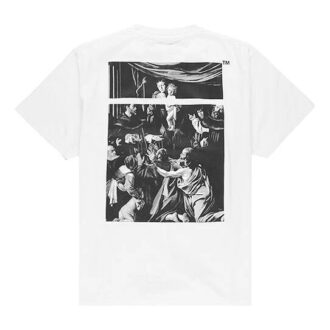 Caravaggio Square SS Over Tee ”White Black”