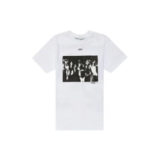 SS20 Virgil Abloh Herrvit sprayfärgad slim vit