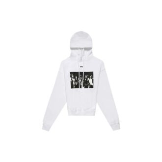 SS20 Vit spraymålning Oversized