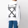 SS20 Vit spraymålning Oversized