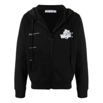 SS21 Adam Is Eve-logotyp, slim fit-version, svart
