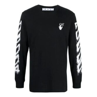 SS21 Arrows långärmad tröja, slim fit-version, svart