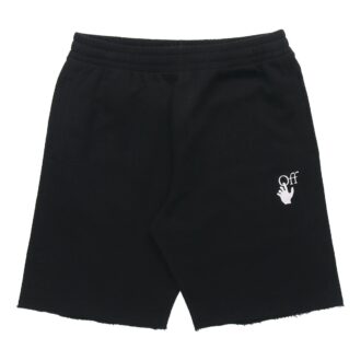 SS21 Diag Stripe Sweat Shorts Herr Svart