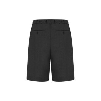 SS21 enfärgade stora shorts i lös passform, grå