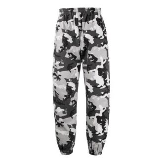 SS21 Joggingbyxor med logotryck i vanlig version, kamouflage, vita