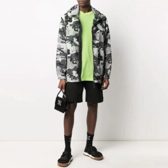 SS21 Logo Alphabet Button Shorts Loose Fit Svart